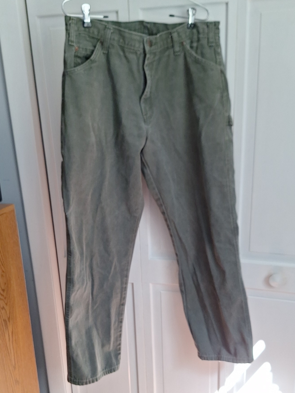 Dickies Olive Green Cargo Work Pants